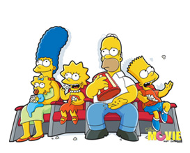 הסימפסונים, משפחת סימפסון הסרט